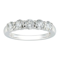 A Five Stone Diamond Ring