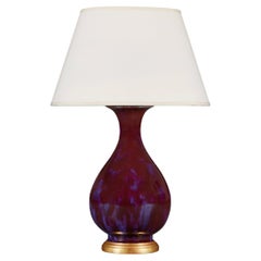 A Flambé Vase as a Lamp