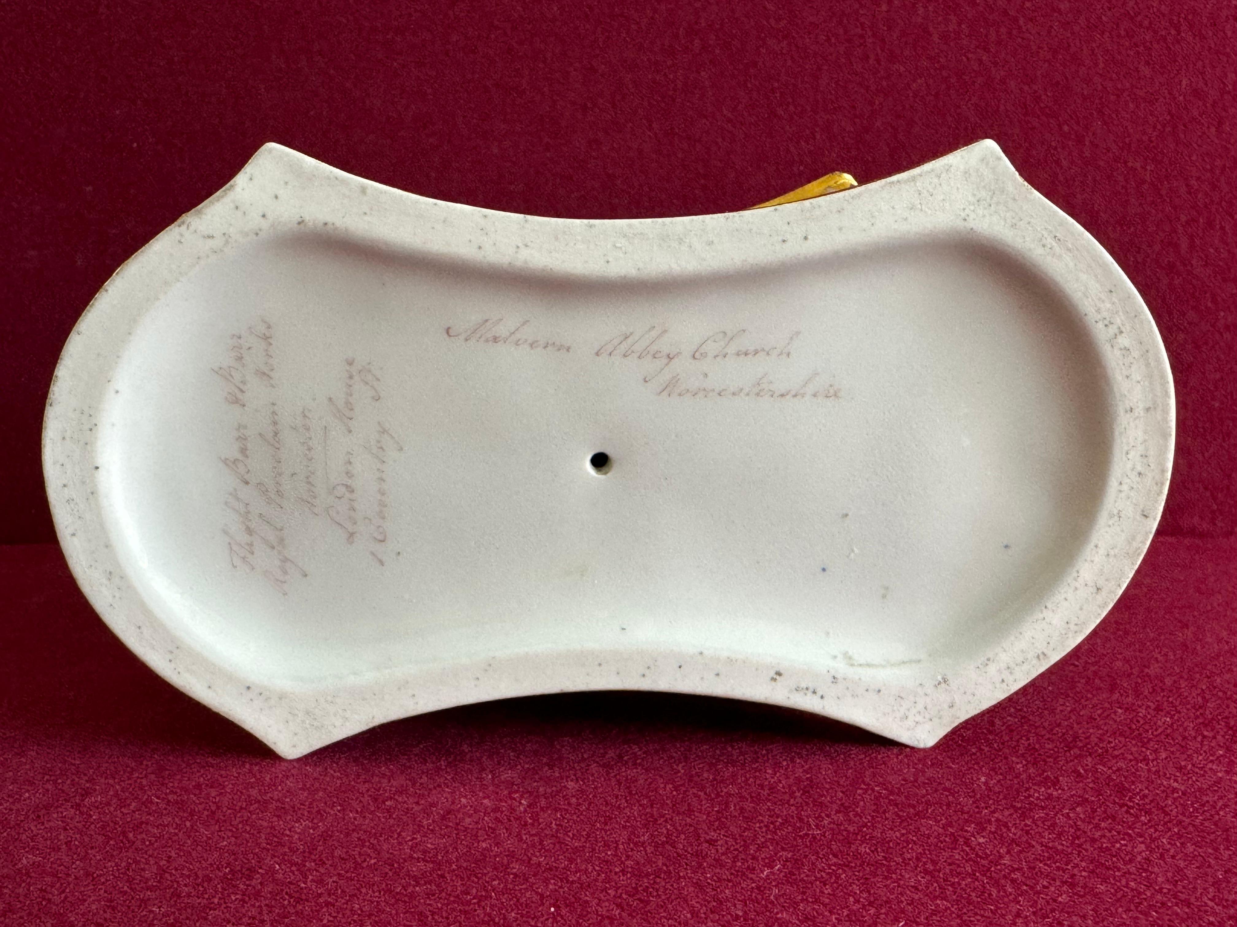 A Flight, Barr and Barr Worcester Porcelain Inkstand c.1815-1820 4