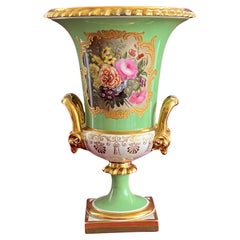 Antique A Flight, Barr & Barr Worcester Porcelain Campana shape Vase c.1825