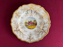 A Flight, Barr & Barr Worcester porcelain dessert plate c.1820