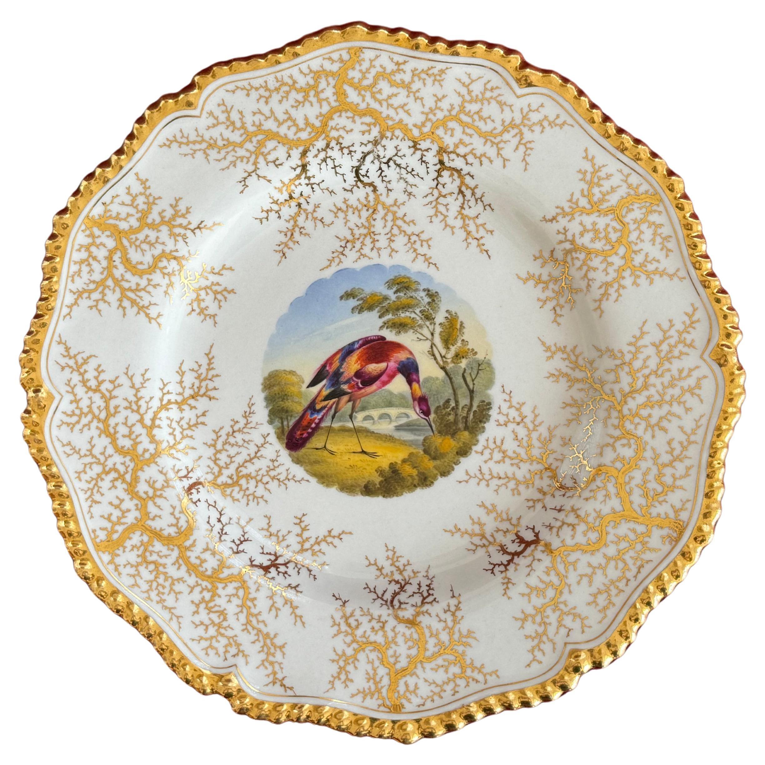 A Flight, Barr & Barr Worcester porcelain dessert plate c.1820