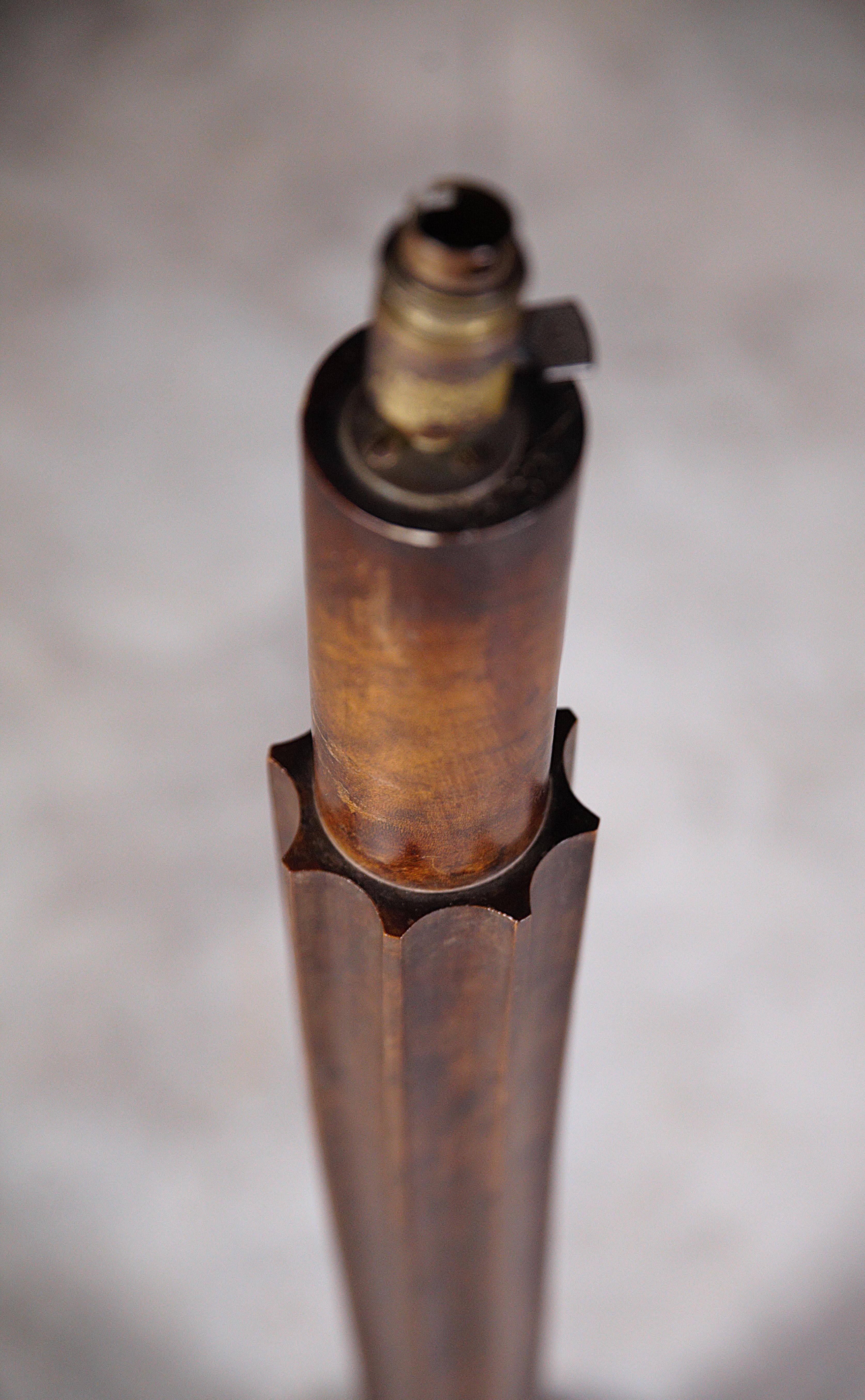 Lámpara de pie de Victor Courtray Francia años 40 Madera en venta