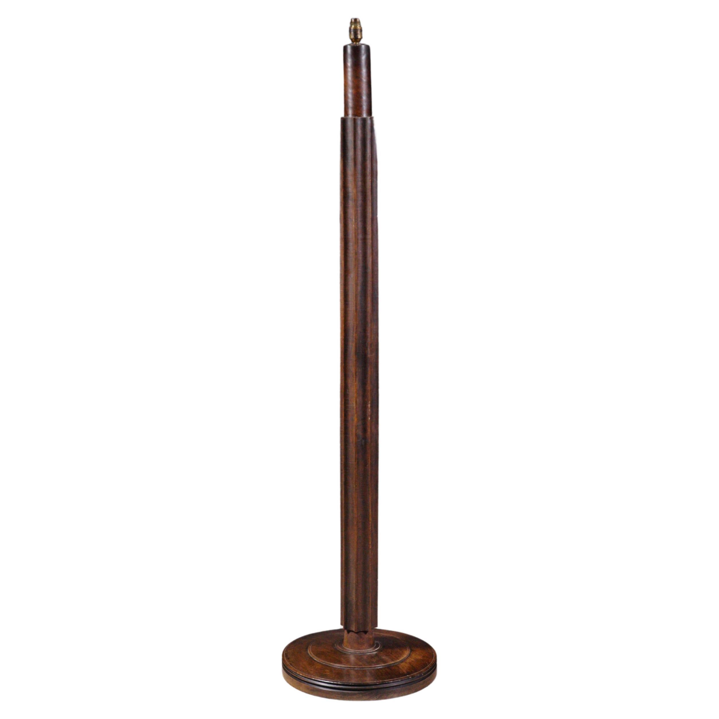 A Floor Lamp by Victor Courtray France 1940s For Sale