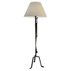 A Floor Lamp in the style of Jean Touret and Atelier Marolles, France 1950-1960