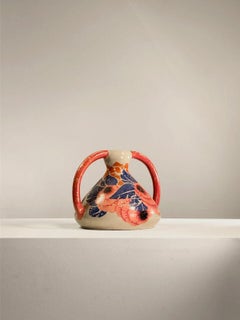 VASE EN Céramique NEO-CLASSICAL ART-DECO NOUVEAU de BETZY AUGERON, France 1930