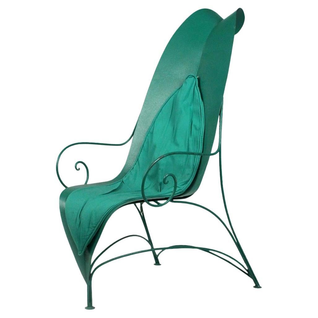 Foglia Chair, Fabrizio Corneli for Mirabili, 1986 For Sale