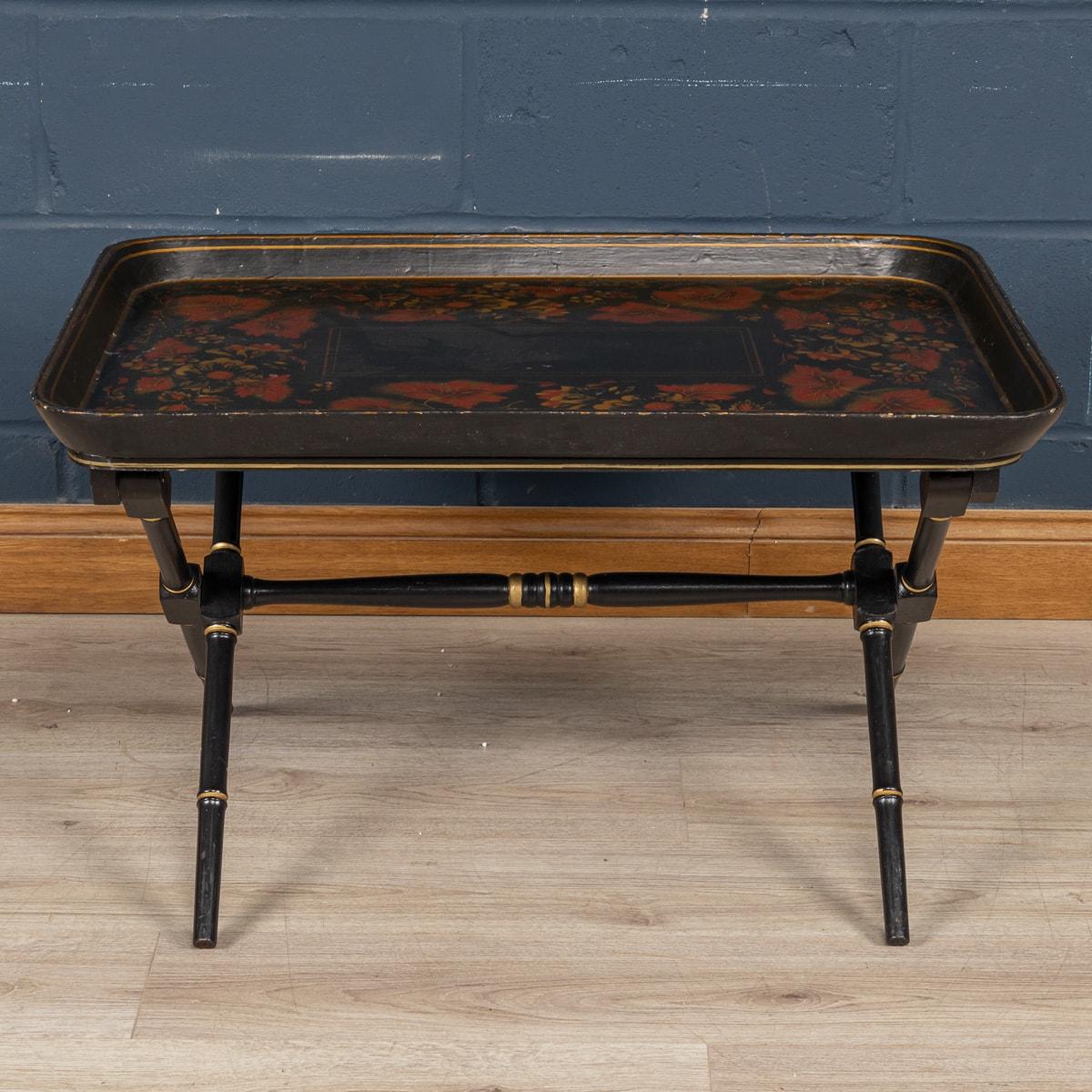 20th Century A Foldable Occasional Table, Made In England For Sale