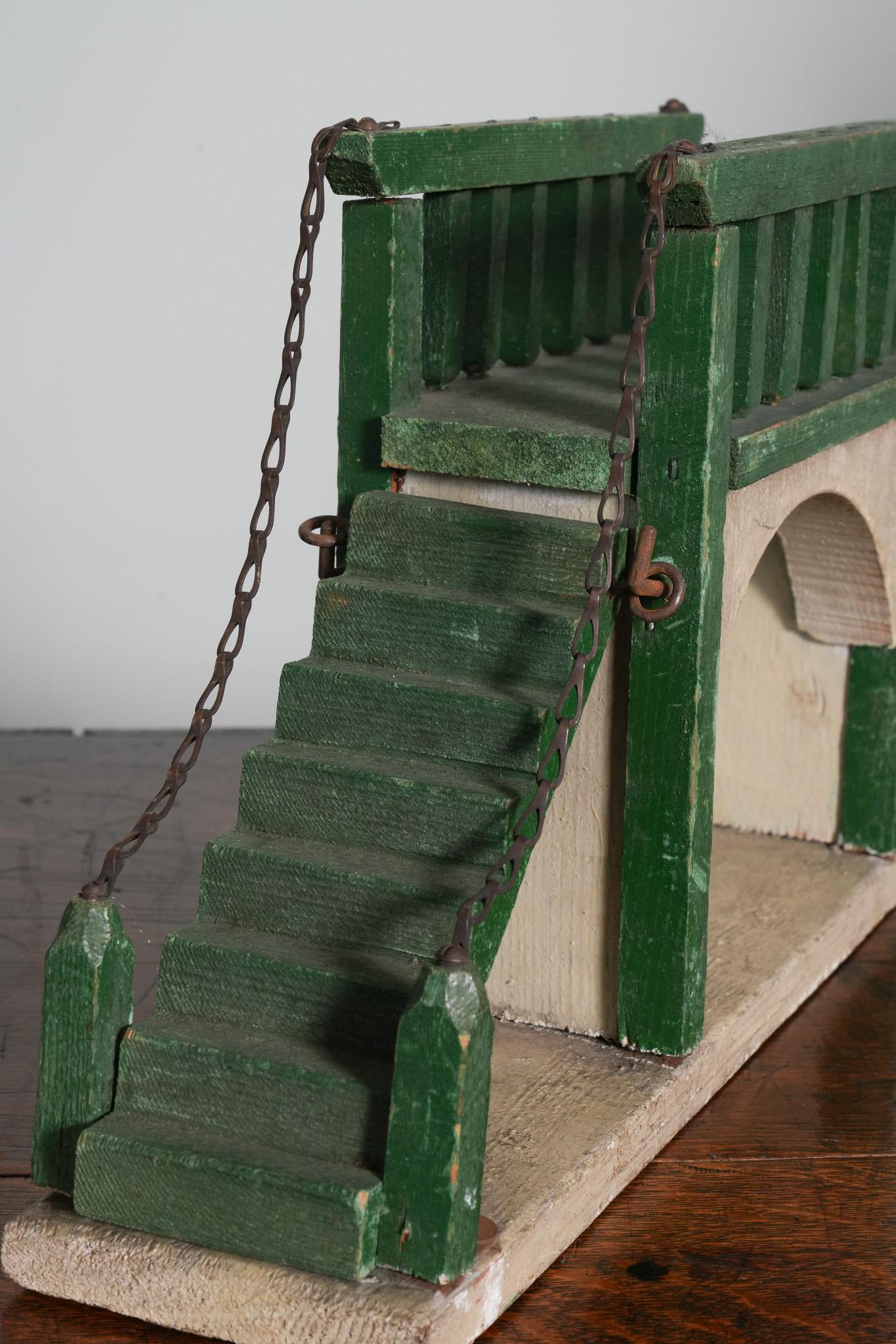 20ième siècle Un modèle de pont d'art populaire en vente