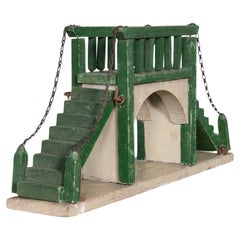 Un modello di ponte in stile folkloristico