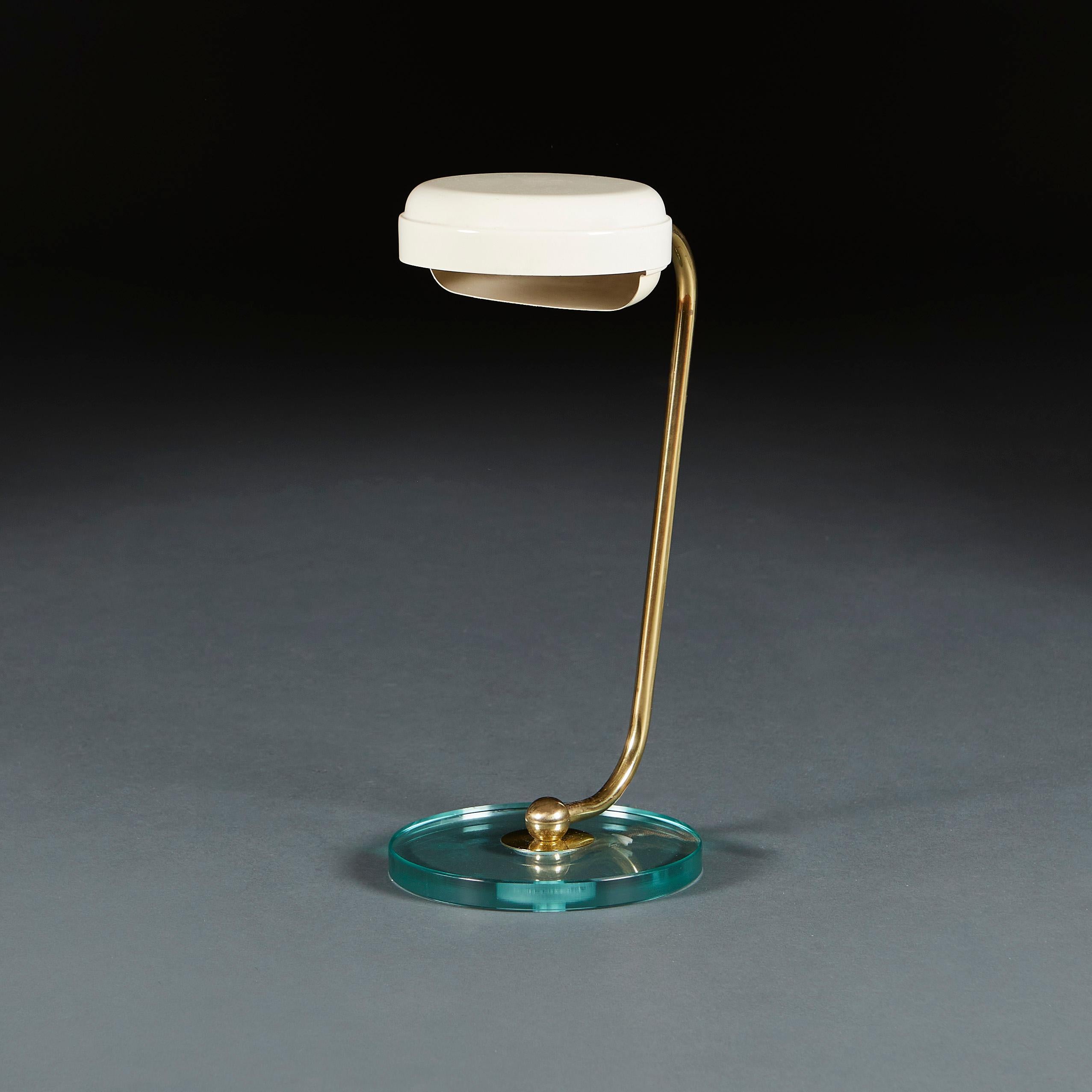 Mid-Century Modern Fontana Arte Articulated Desk Lamp