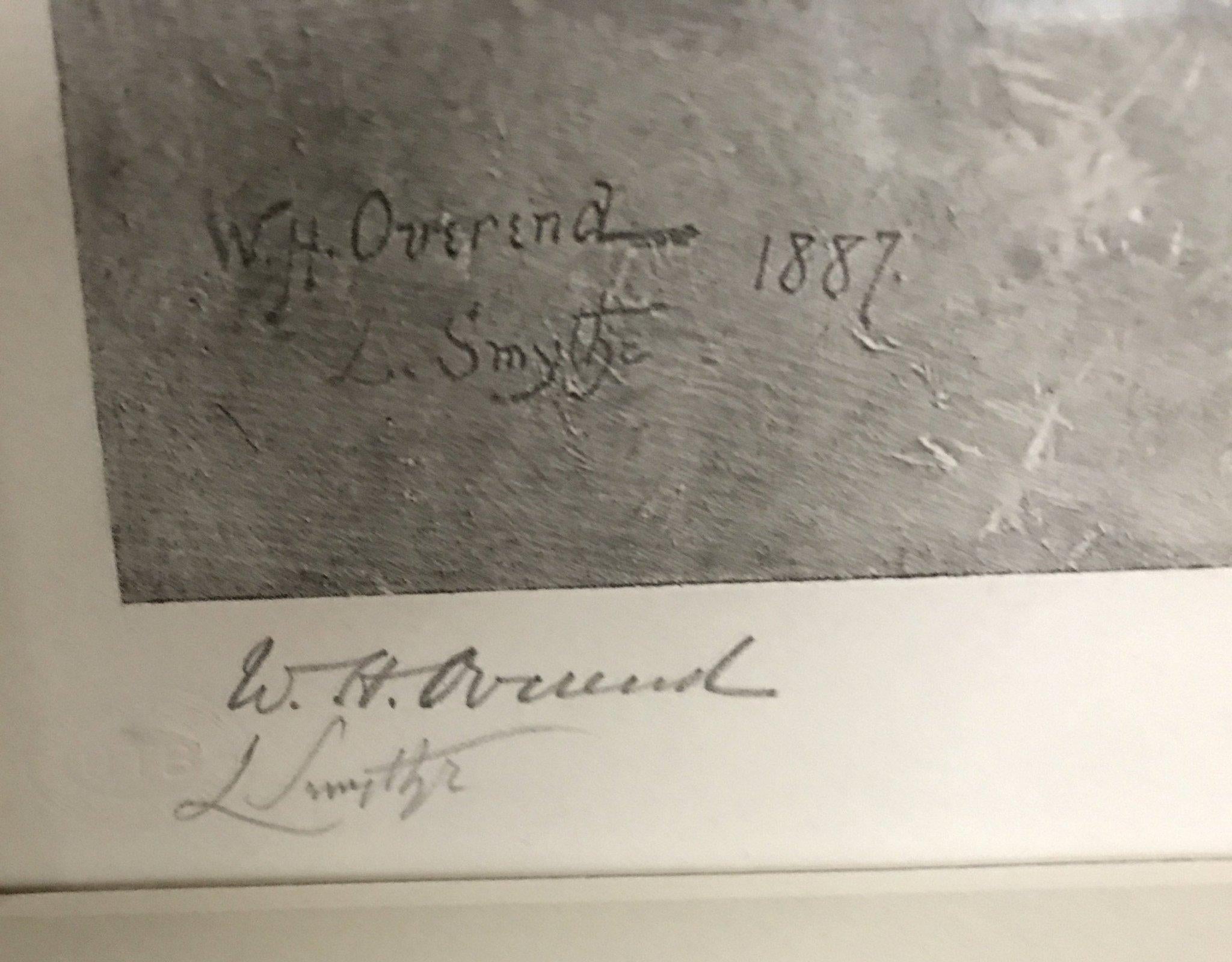 « Un match de football, Écosse vs. Angleterre », gravure ancienne, édition de 100 exemplaires en vente 2