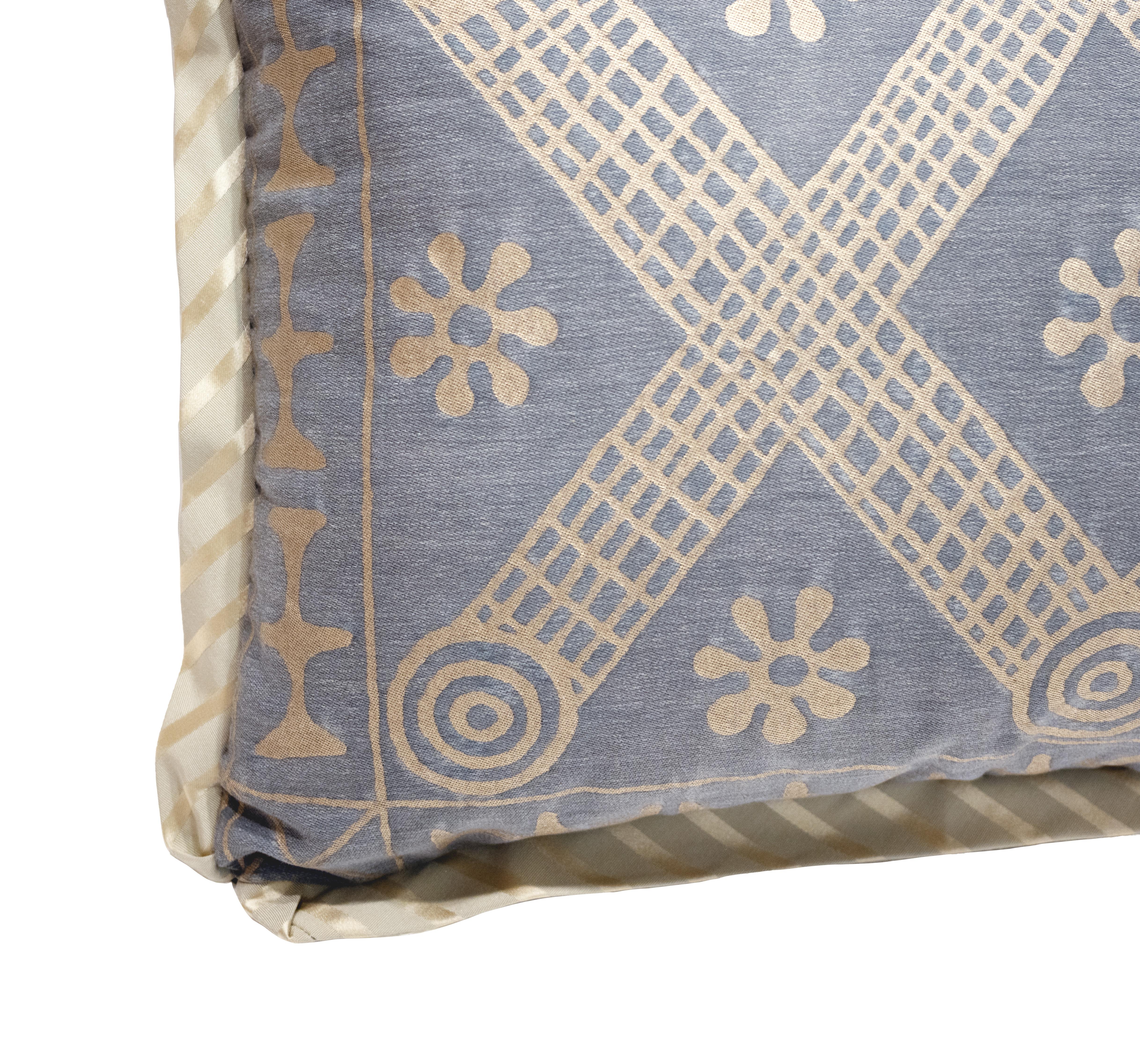 XXIe siècle et contemporain Coussin Fortuny au motif Ashanti en vente