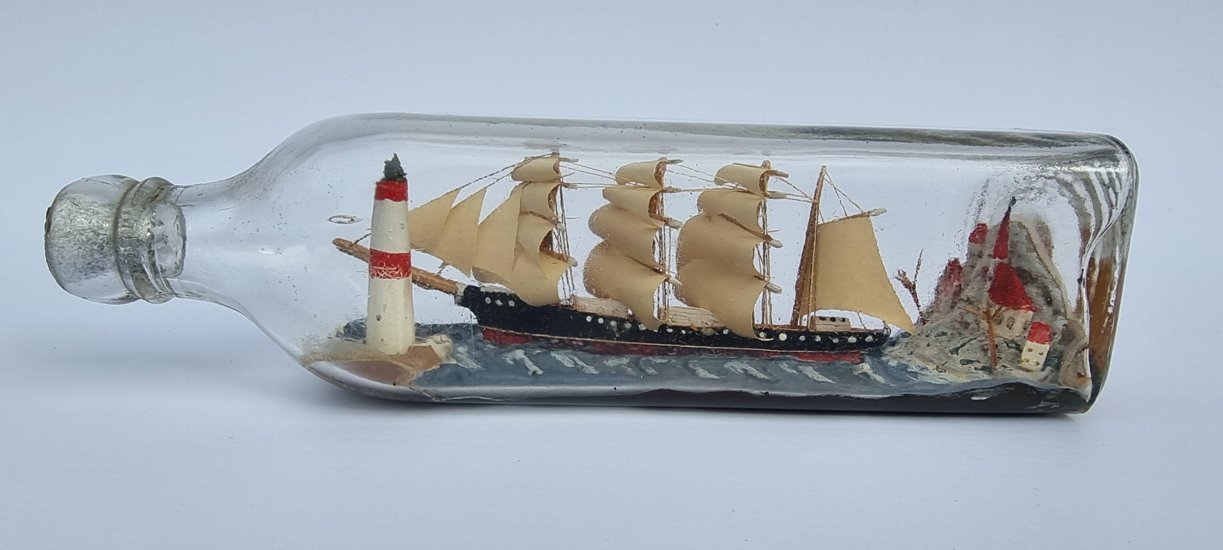antique ship in a bottle for sale