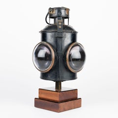 A four way railway signalling light