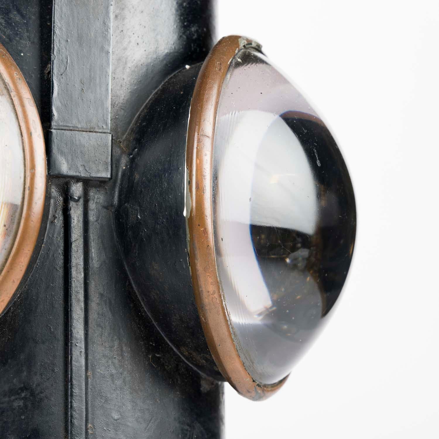 Industrial A four way railway signalling light For Sale