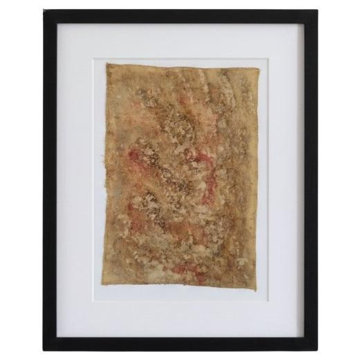 A FRAGMENT FROM ANOTHER PLANET (5) – Plant-Dyed Botanical Art on Cotton Canvas