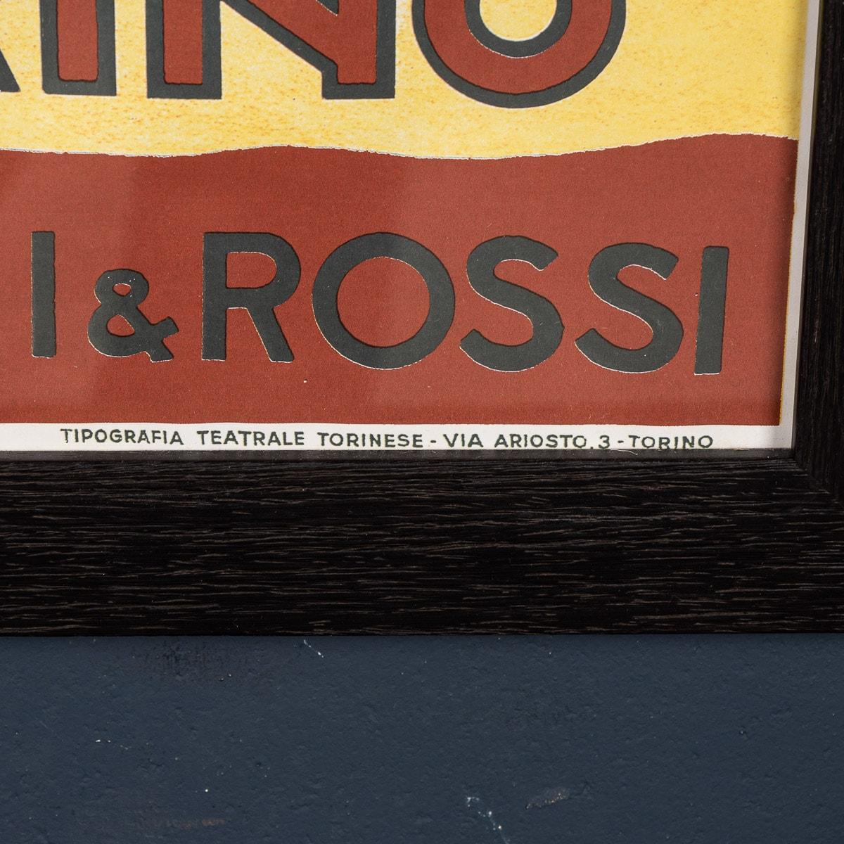 Framed Advertising Poster for Martini, Italy, c.1970 6