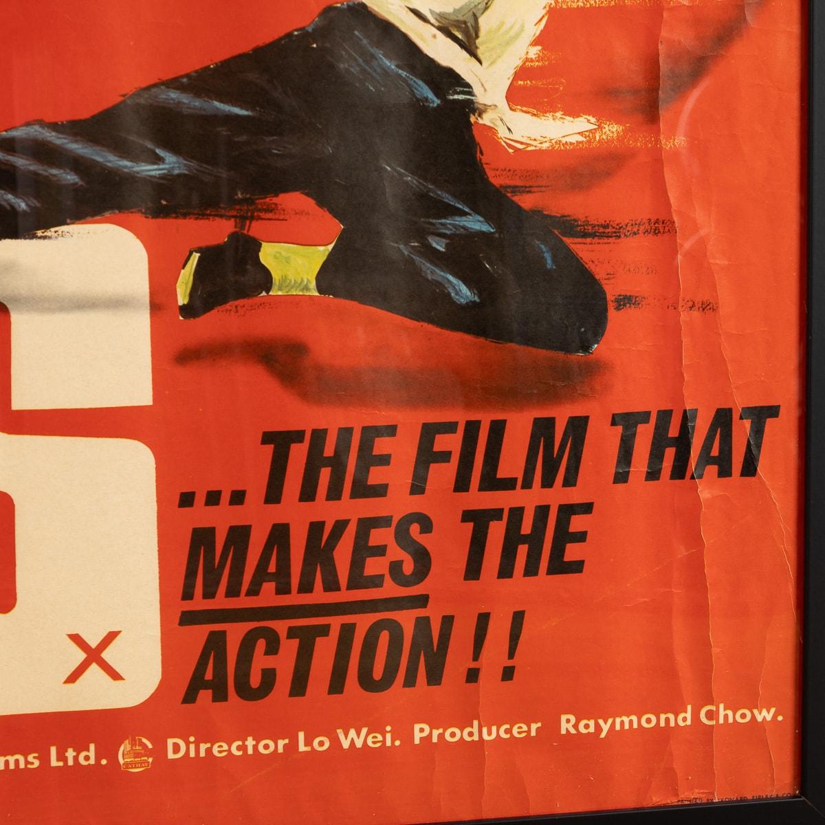 Gerahmtes Original britisches Quad-Filmplakat „The Big Boss“ von Bruce Lee, ca. 1971 im Angebot 2
