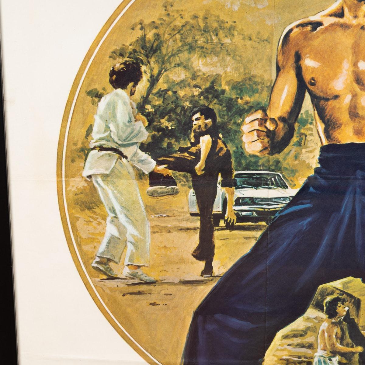 20th Century A Framed Original British Quad Bruce Lee 