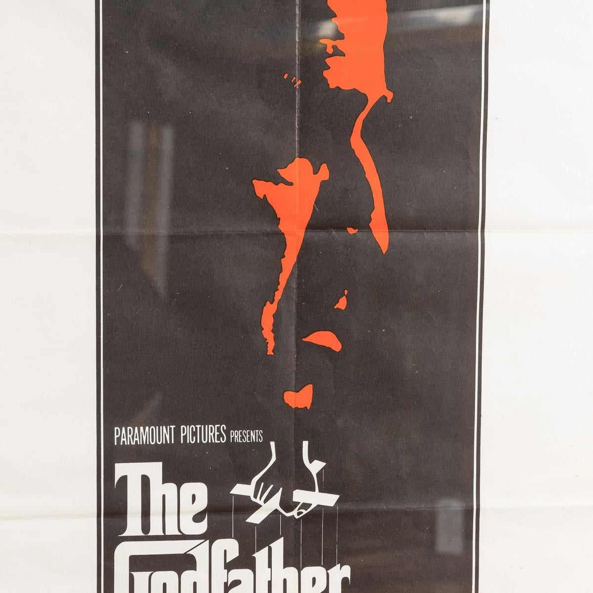 Paint A Framed Original Godfather Movie Poster, c.1972 For Sale