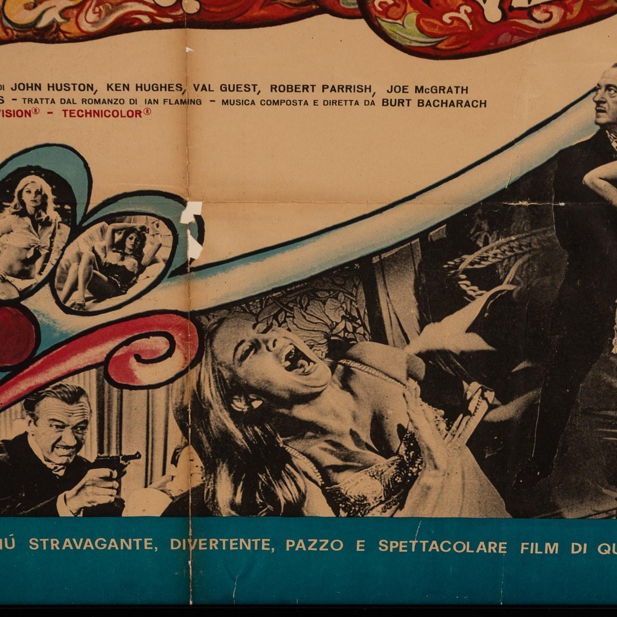 A Framed Original James Bond 007 'Casino Royale' Movie Poster, c.1967 For Sale 6