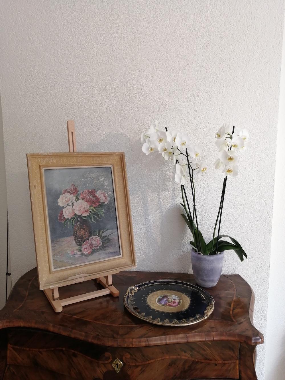Natura morta con peonie e vaso 4