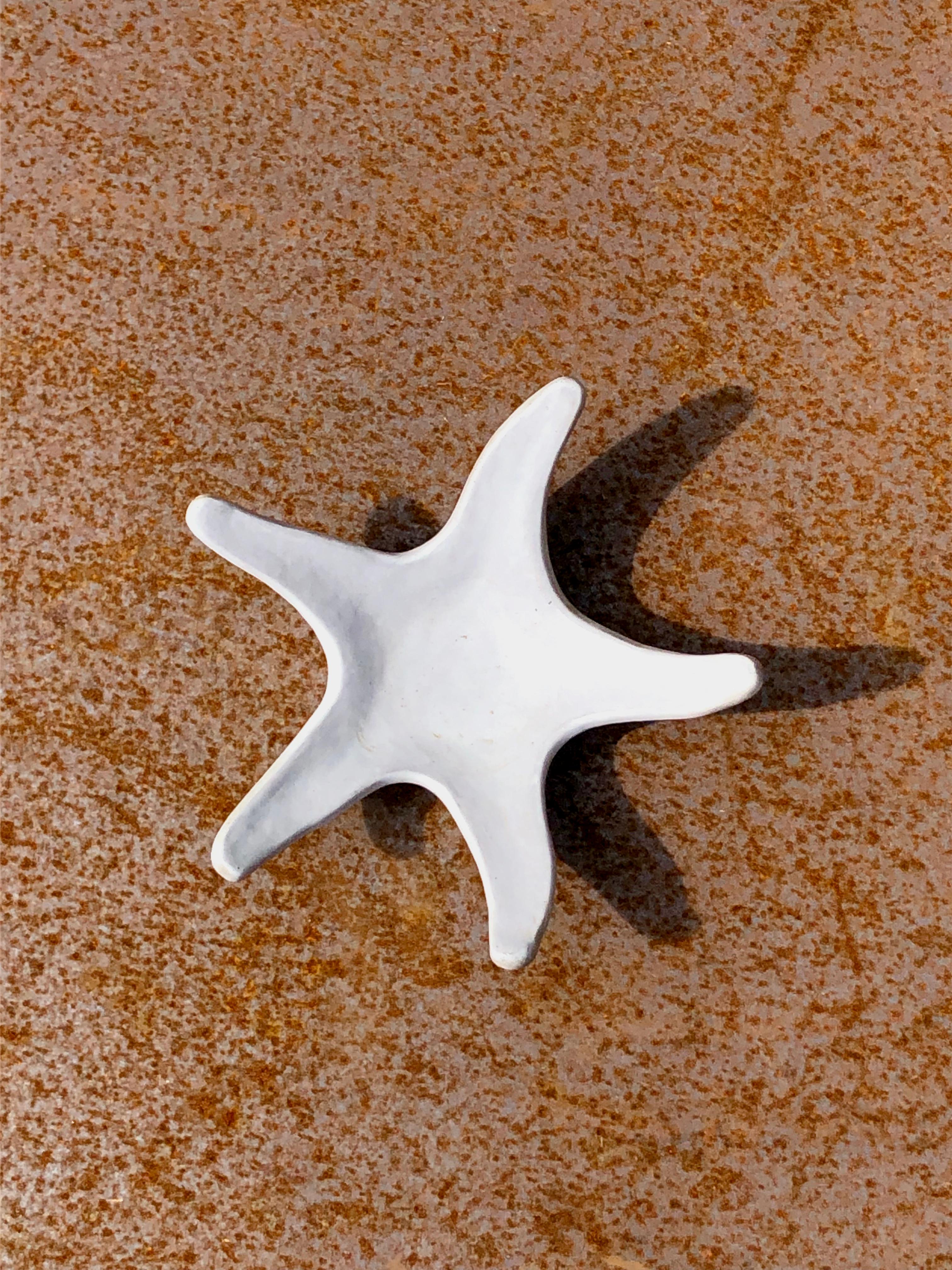 A FREE-FORM MODERNIST Keramik-TRAY  von MARCEL GUILLOT, VALLAURIS, Frankreich 1950 (Französisch) im Angebot
