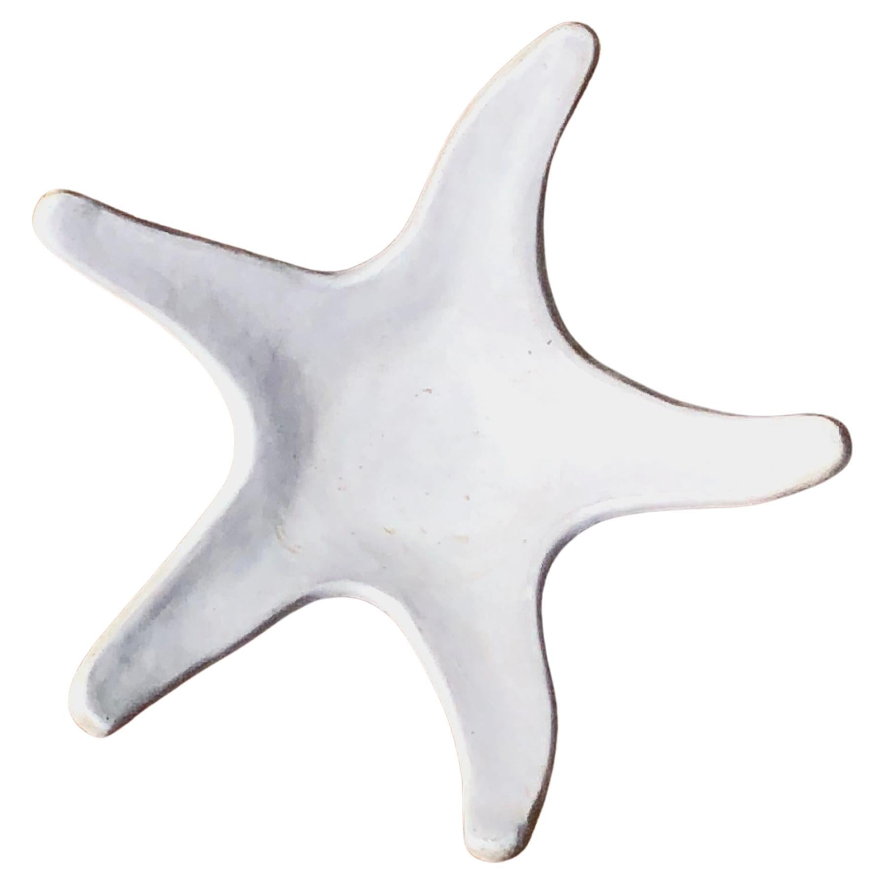 A FREE-FORM MODERNIST Keramik-TRAY  von MARCEL GUILLOT, VALLAURIS, Frankreich 1950 im Angebot