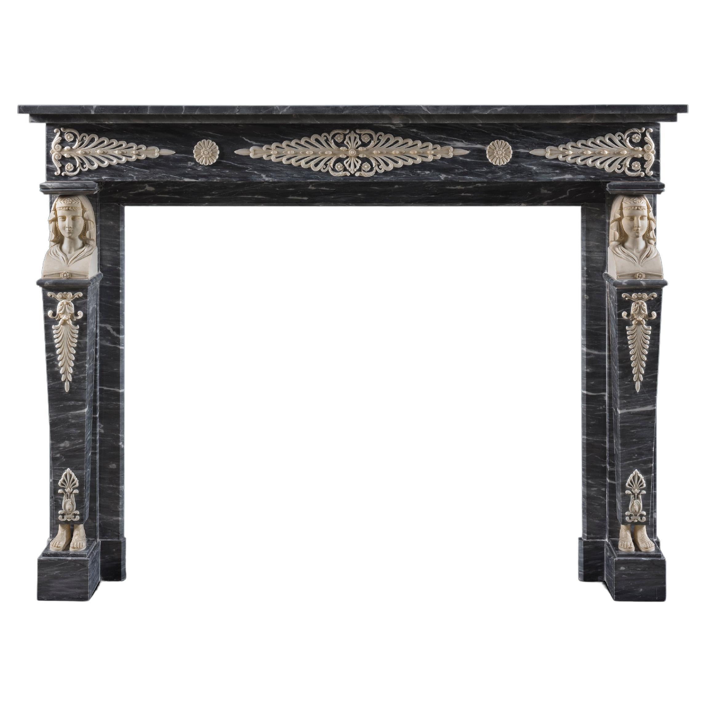 Egyptian Revival Fireplaces and Mantels