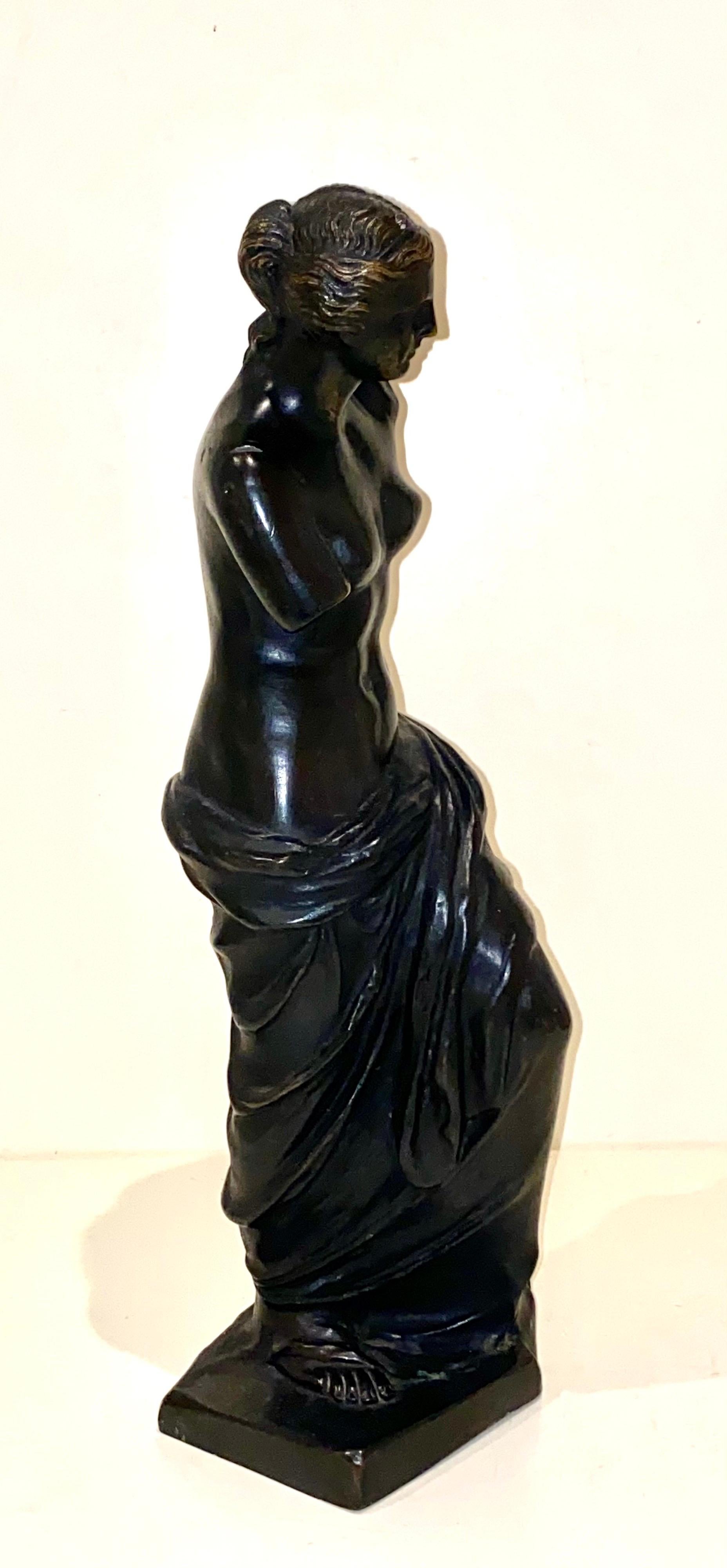 Fin du XIXe siècle Figure de Vénus de Milo en bronze du XIXe siècle en vente