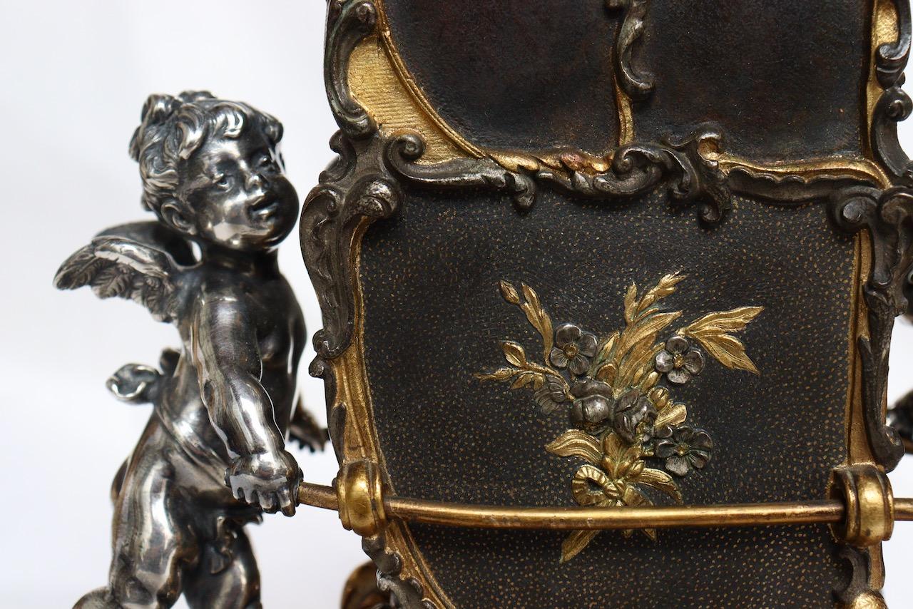 French 19th Century Bronze Jewelry Casket by Auguste Moreau 5