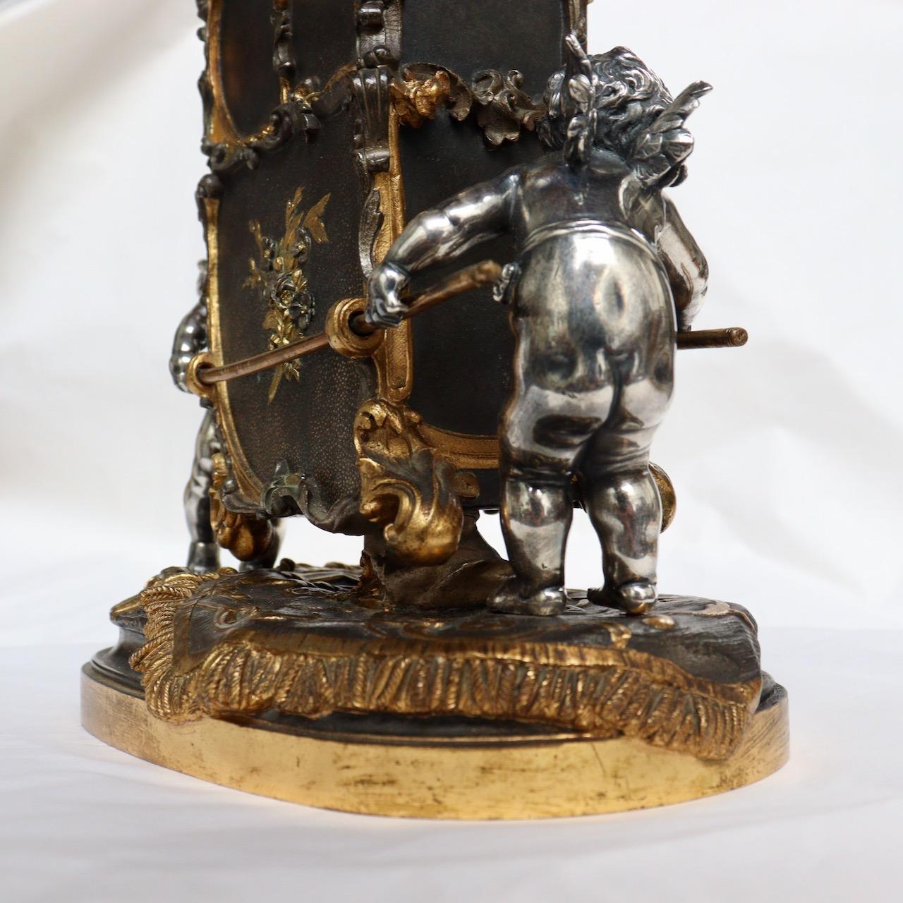 French 19th Century Bronze Jewelry Casket by Auguste Moreau 6