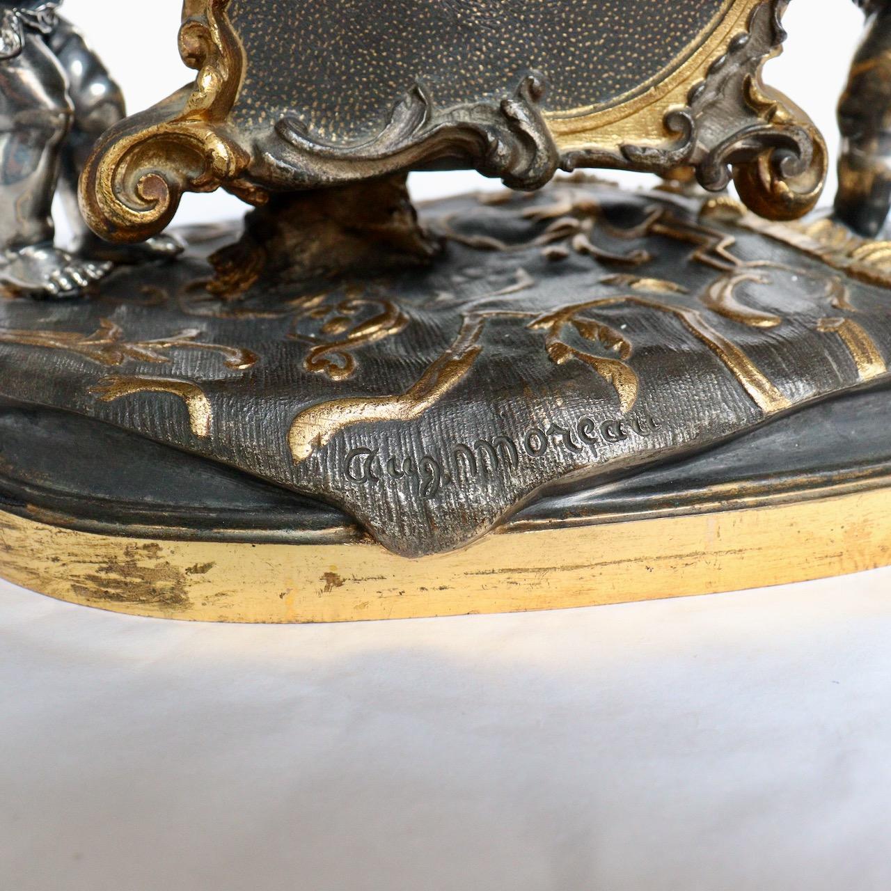 French 19th Century Bronze Jewelry Casket by Auguste Moreau 7