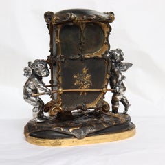French 19th Century Bronze Jewelry Casket by Auguste Moreau