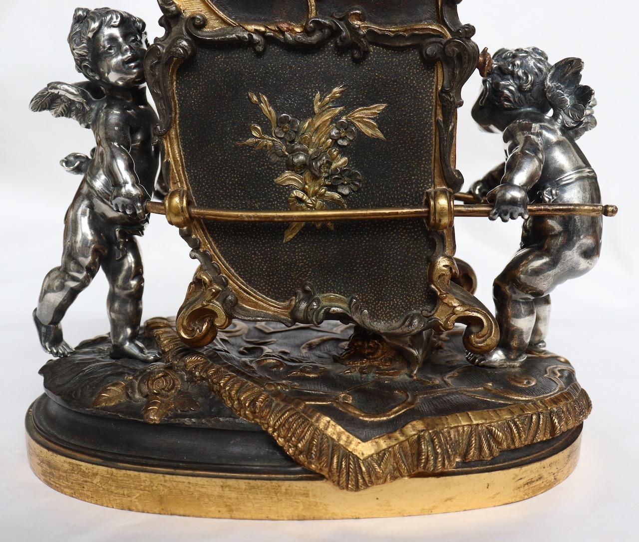 French 19th Century Bronze Jewelry Casket by Auguste Moreau 2