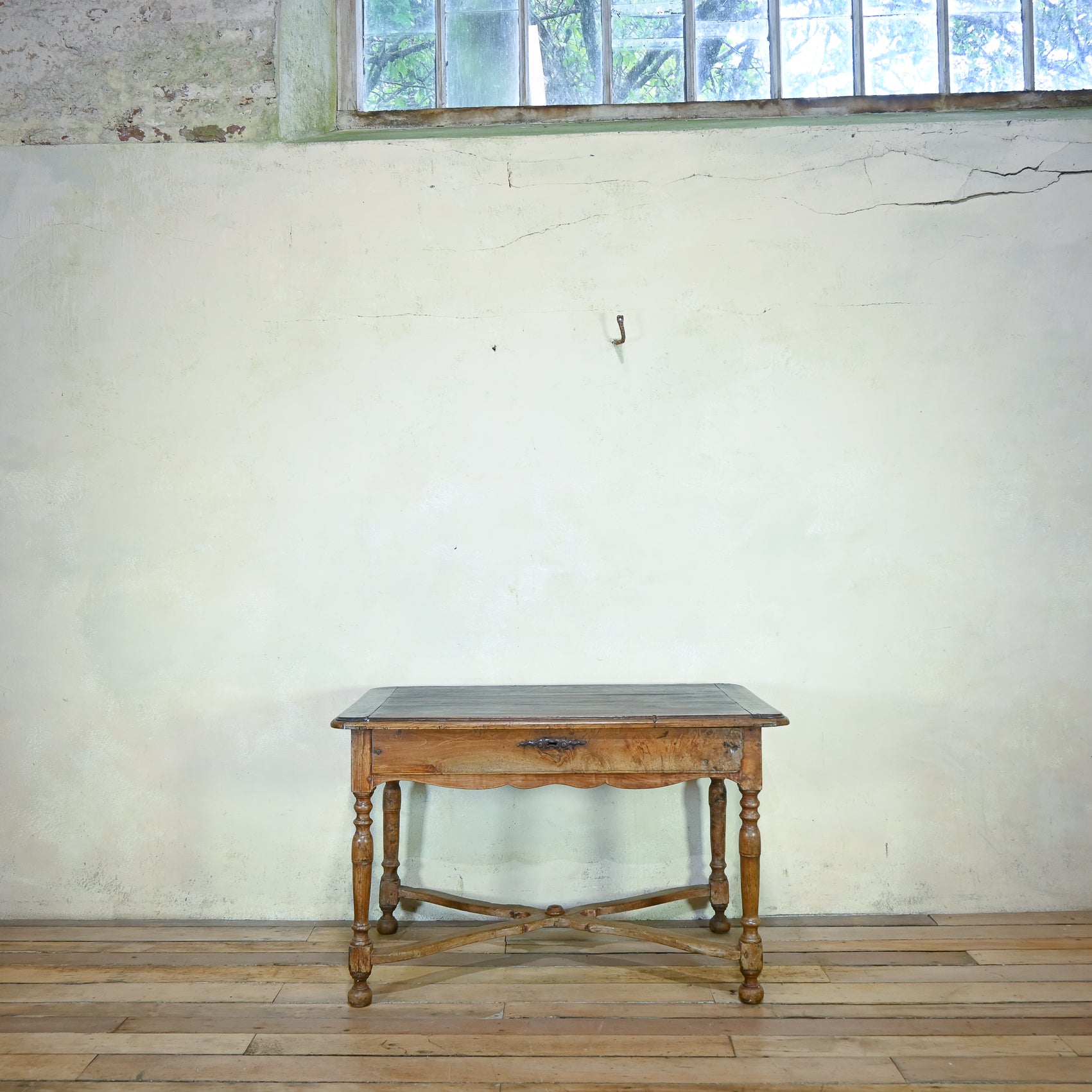 A French 19th Century Chestnut Side Table - Desk For Sale