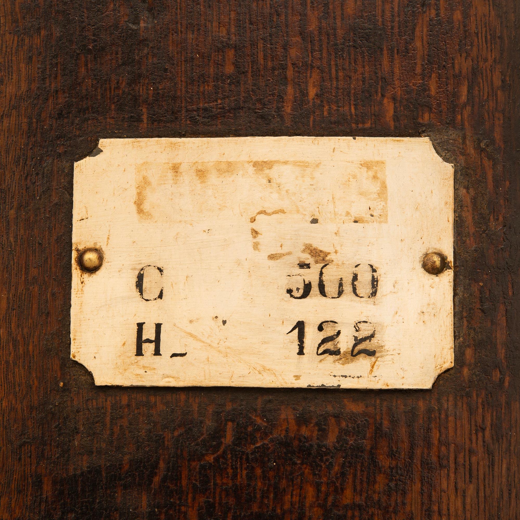 Quercia Decorazione da parete a forma di botte di Cognac/vino Oak, Francia, XIX secolo in vendita