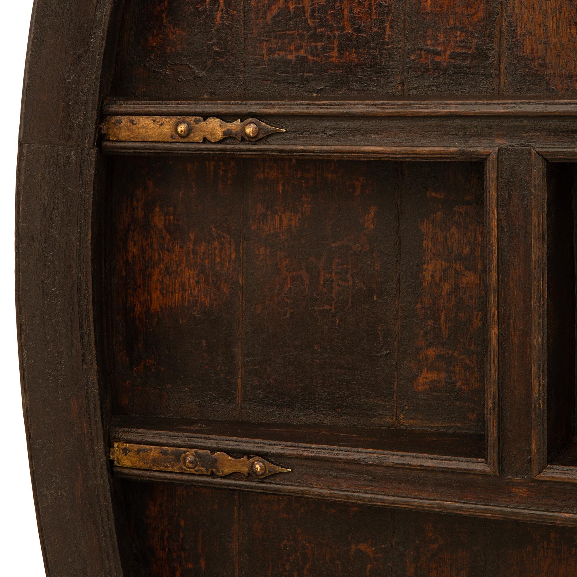 Decorazione da parete a forma di botte di Cognac/vino Oak, Francia, XIX secolo in vendita 1