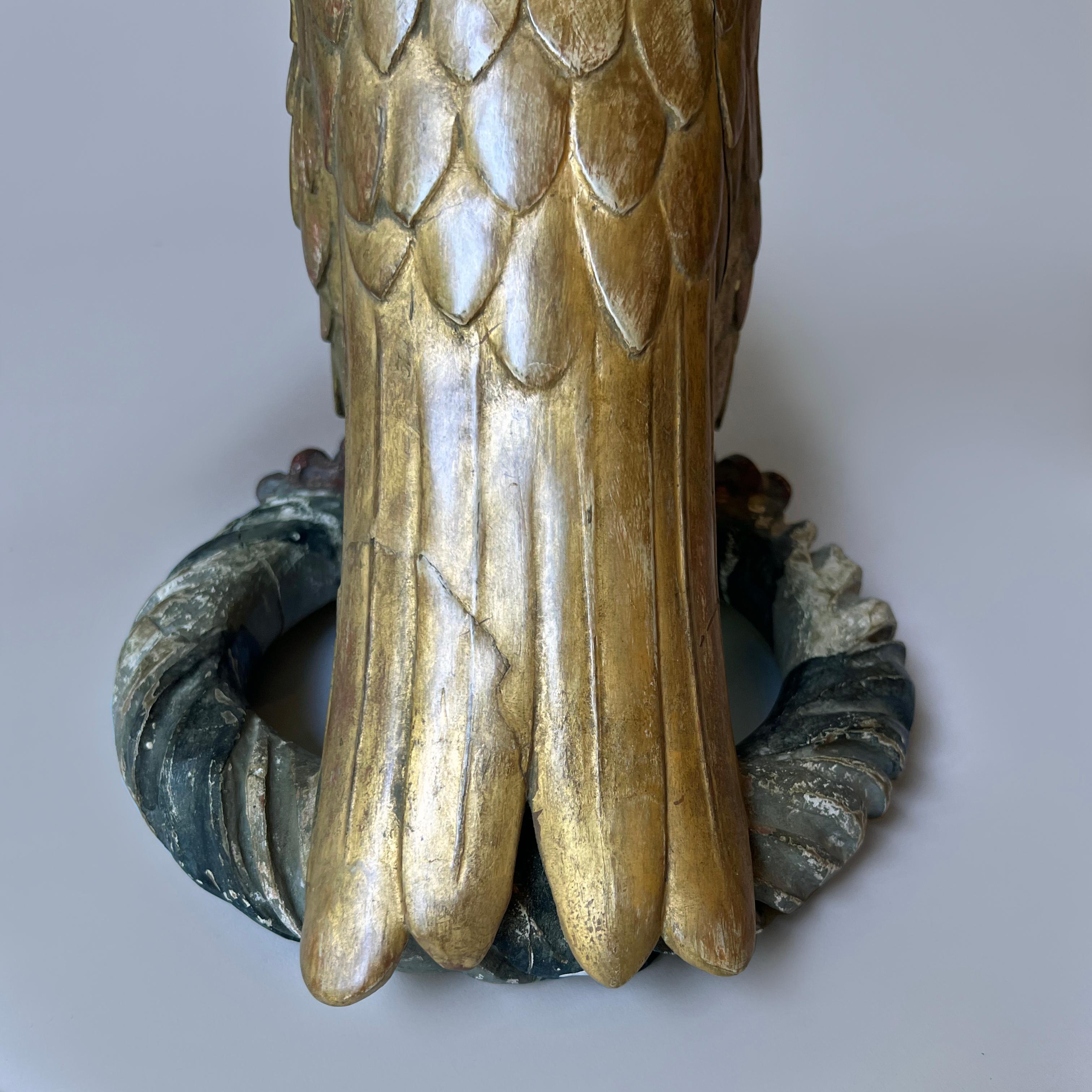 A French 19th Century Giltwood Eagle For Sale 6