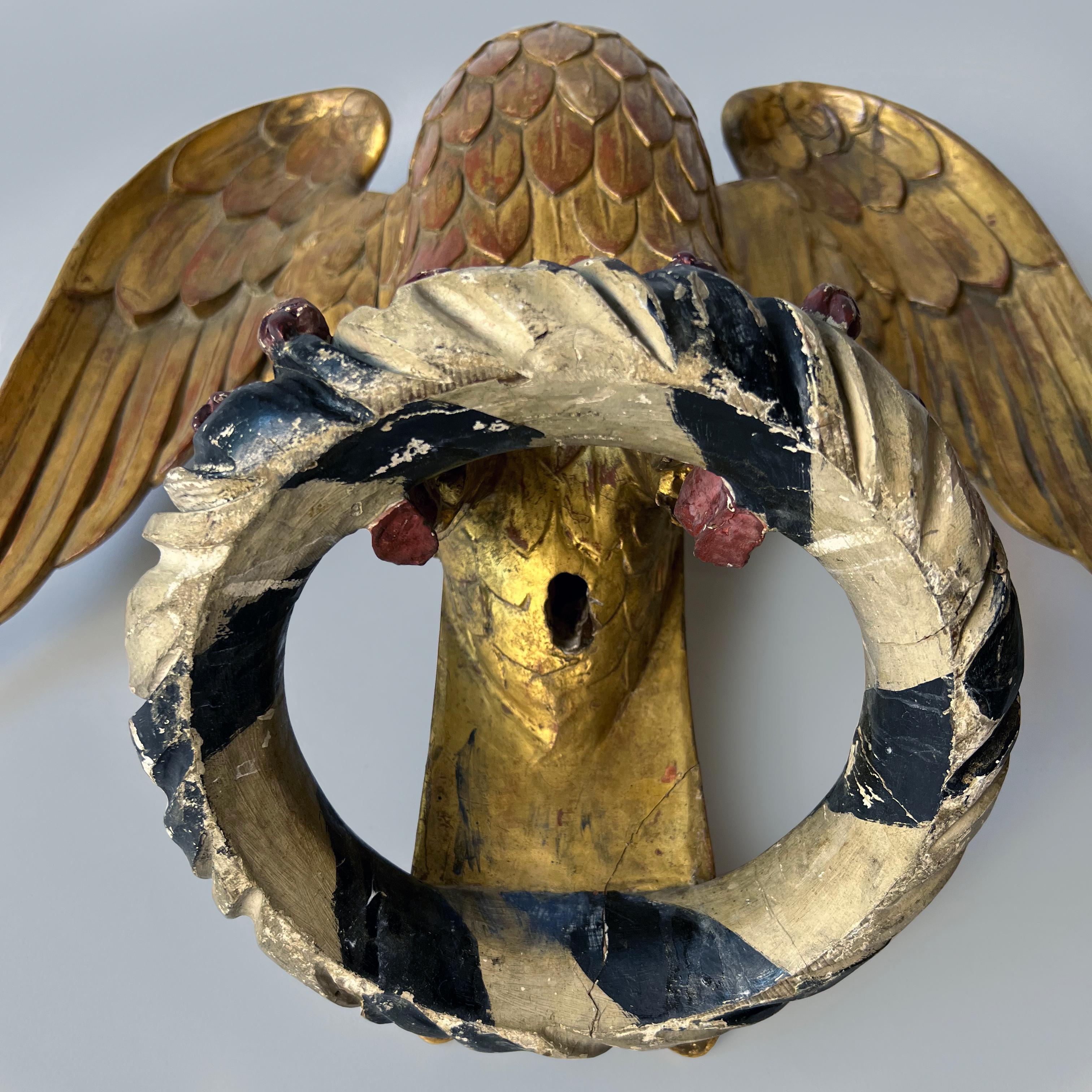 A French 19th Century Giltwood Eagle For Sale 8