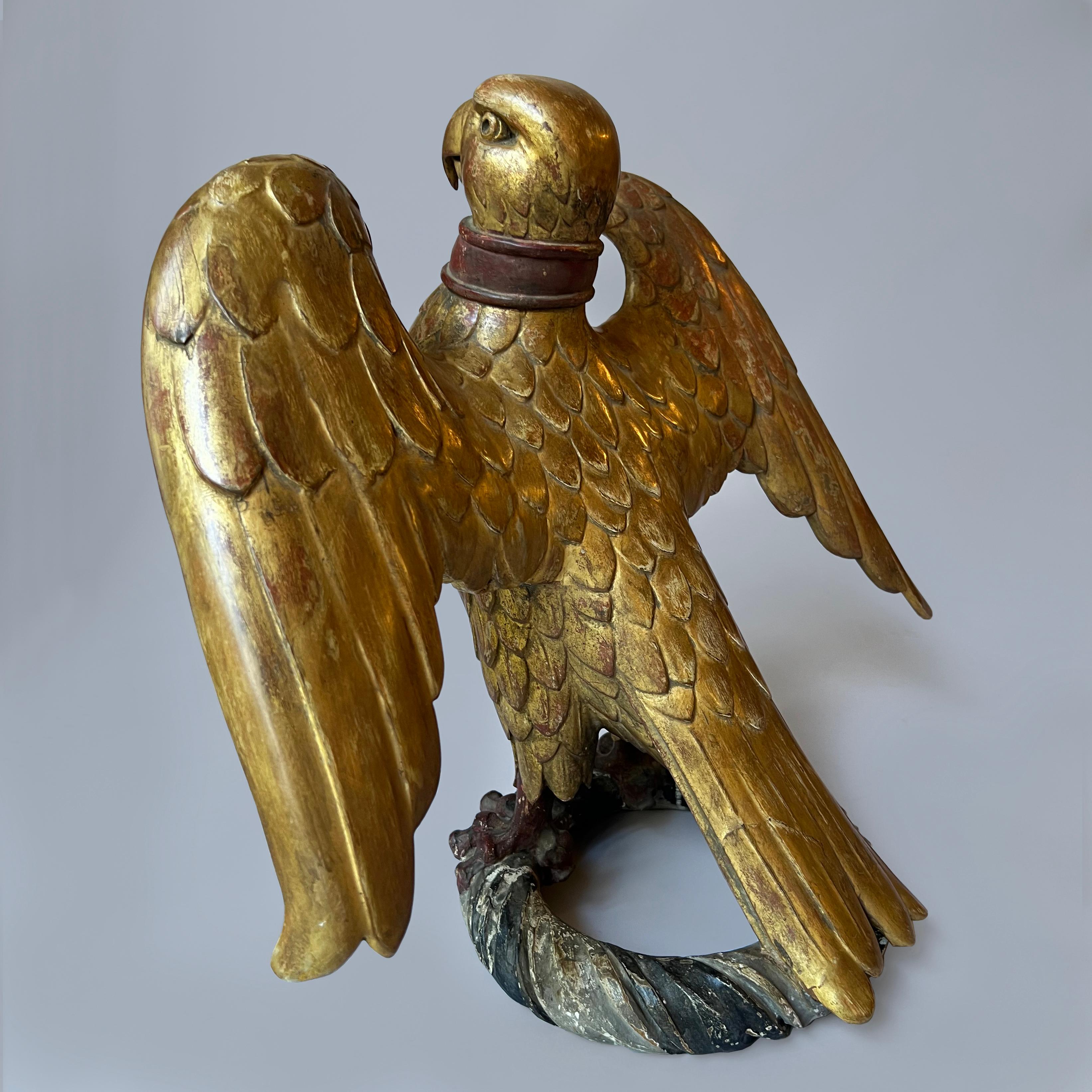 Napoleon III A French 19th Century Giltwood Eagle For Sale