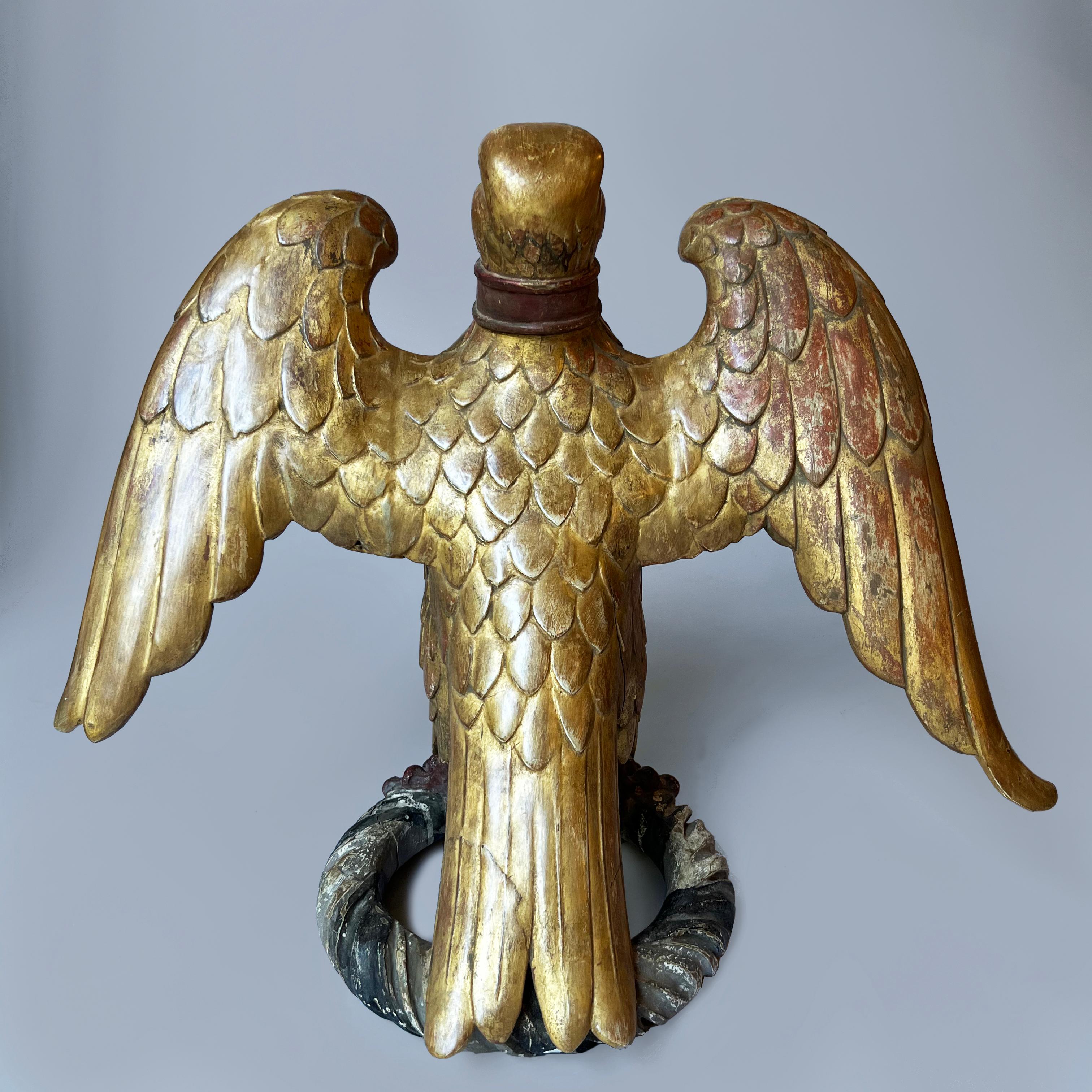 A French 19th Century Giltwood Eagle In Good Condition For Sale In London, GB