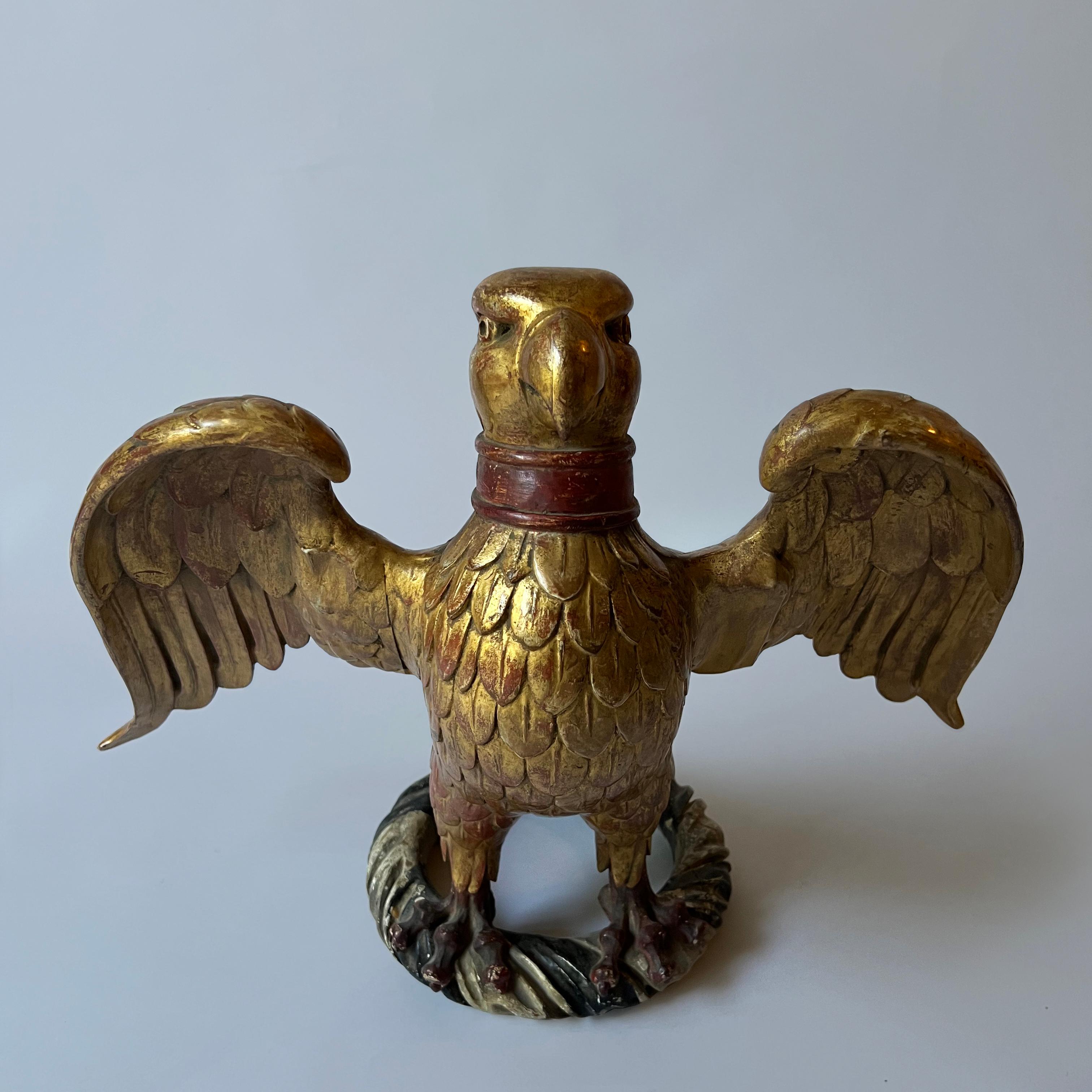 A French 19th Century Giltwood Eagle For Sale 2