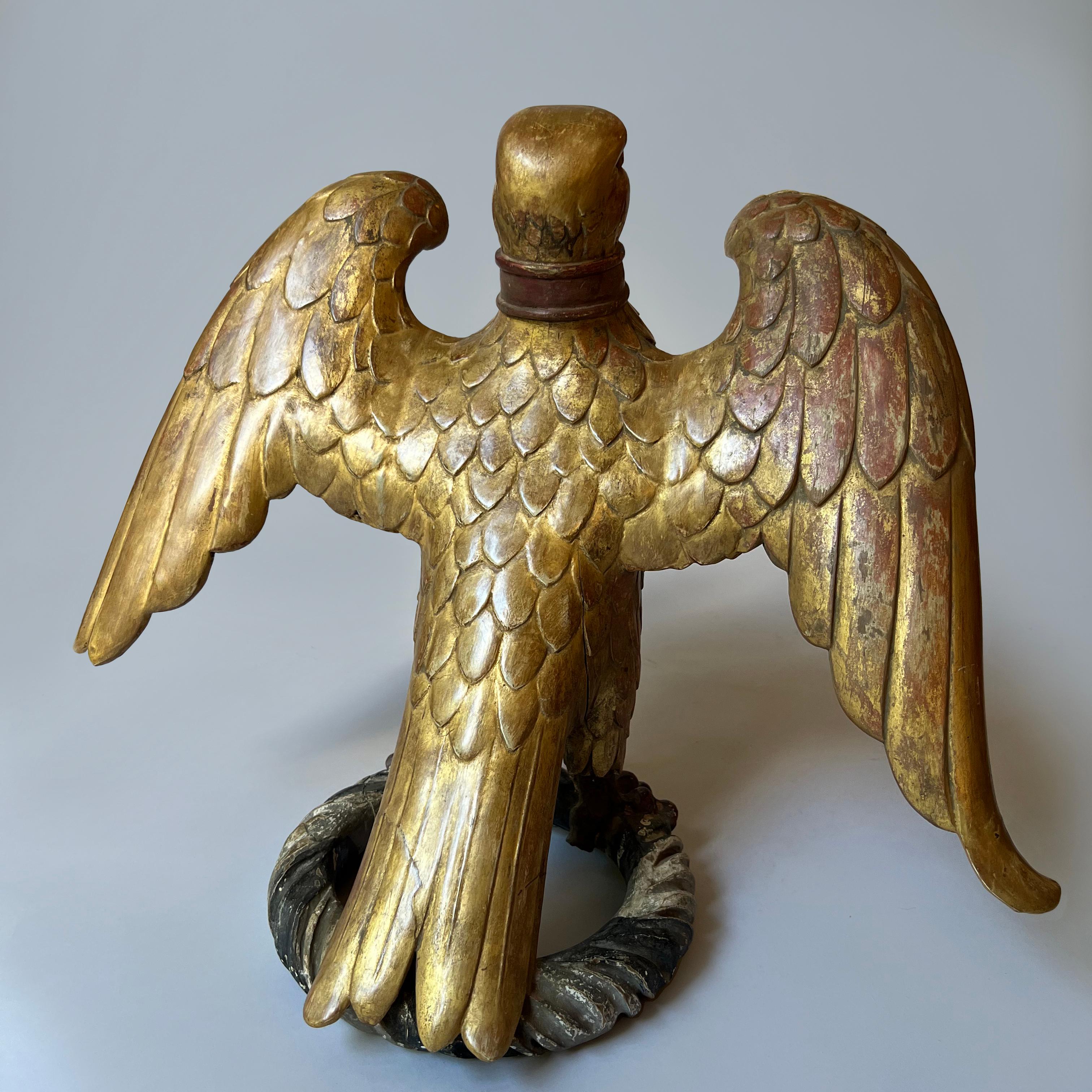 A French 19th Century Giltwood Eagle For Sale 3