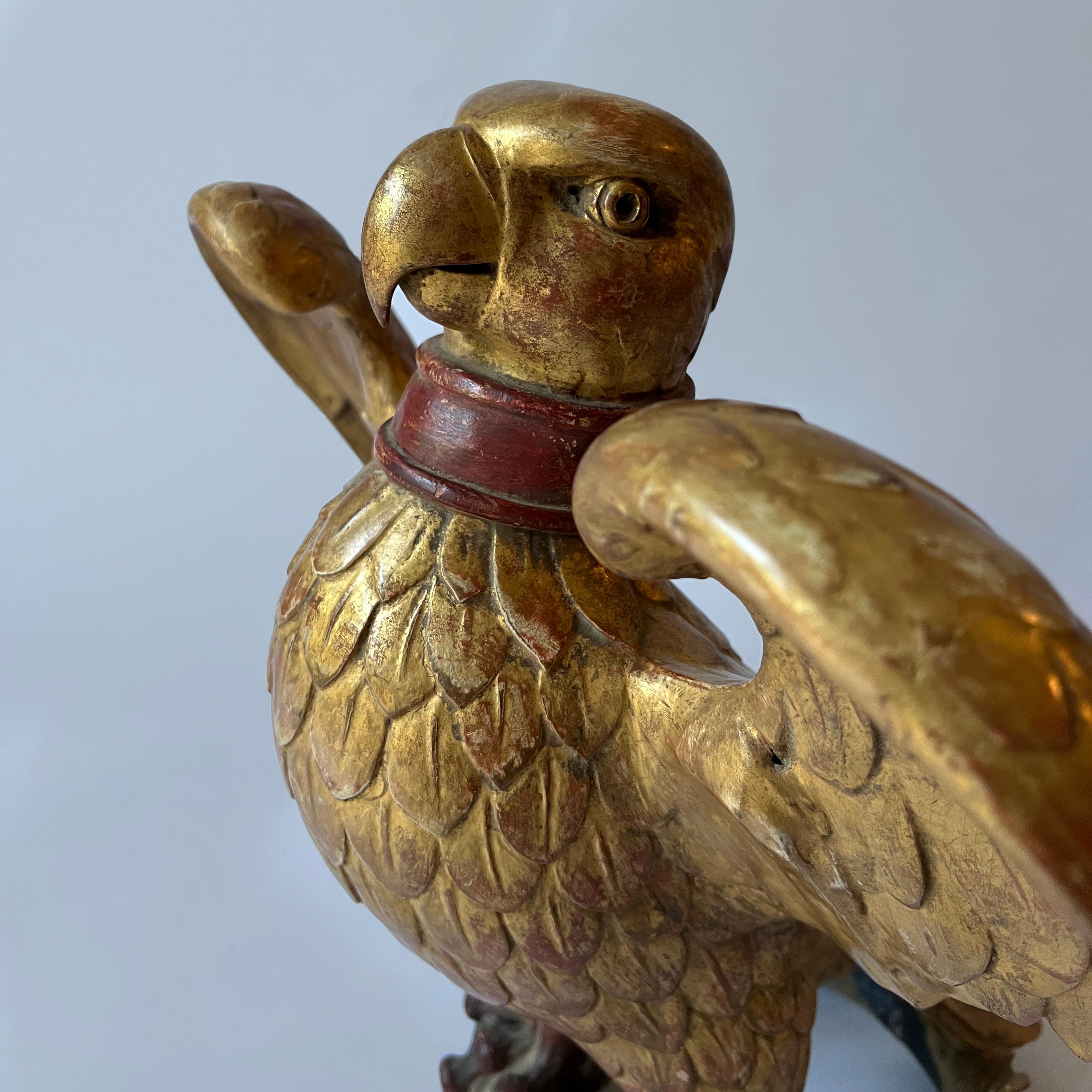 A French 19th Century Giltwood Eagle For Sale 4