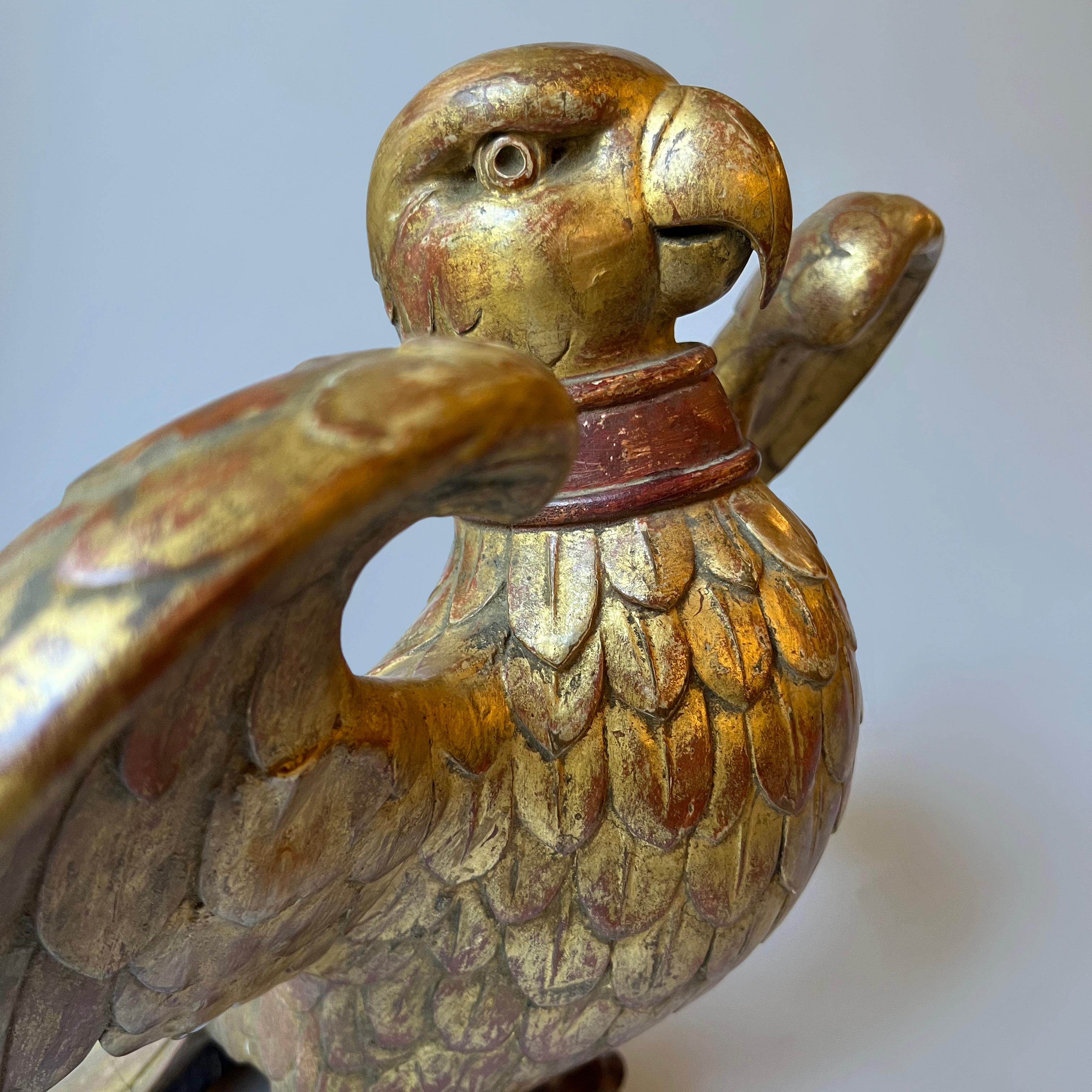 A French 19th Century Giltwood Eagle For Sale 5