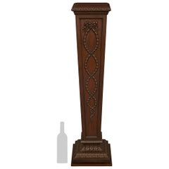 A French 19th century Louis XVI st. Mahogany pedestal