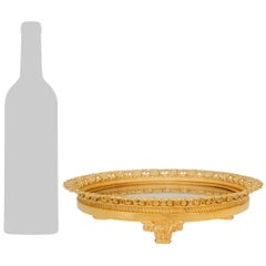 Französischer Tafelaufsatz aus Ormolu im Stil Louis XVI des 19.