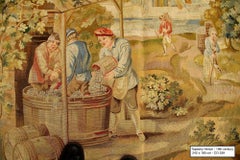 Französischer Wandteppich des 19. Jahrhunderts 5'11 x 8'